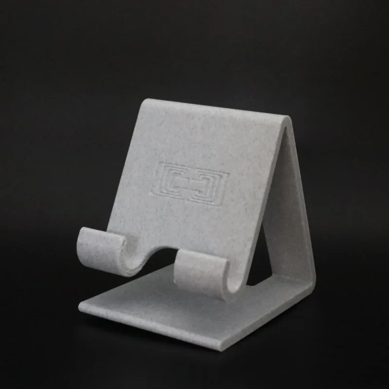 Support téléphone Manaora imprimé en 3D - vue avant