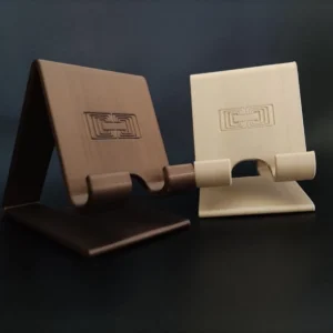 Support téléphone Manaora imprimé en 3D - vue finale